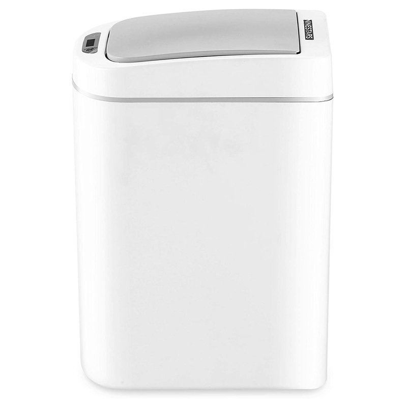 Plastic Motion Sensor Trash Can - 1.8 Gallons