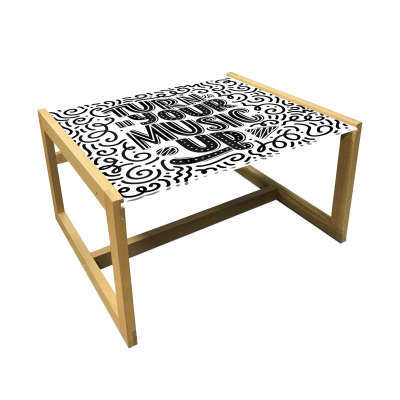 Janaia Sled Coffee Table, 40cm H x 74cm W x 62cm D