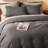 Bedsure Dark Gray Duvet Cover King Size - Soft Double Brushed Bedding Set for Kids & Adults（Set of 3）-109972632-109724470