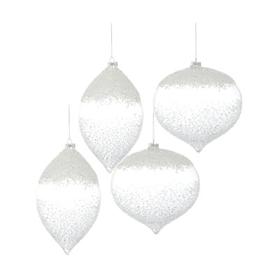 7.5'' Glass Finial Ornament