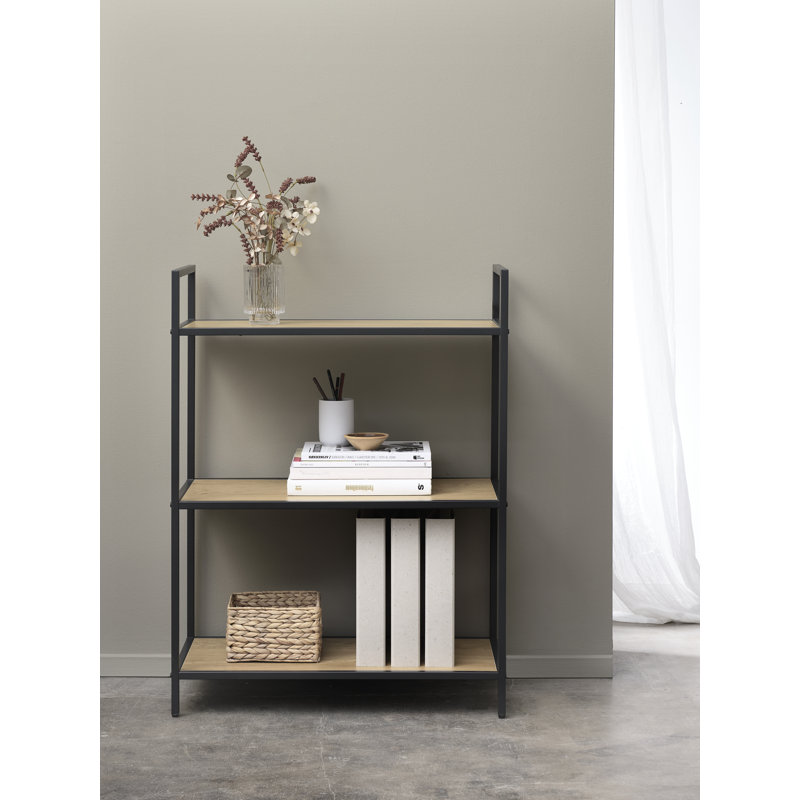 Tashanika 88cm H x 70cm W Steel Standard Bookcase