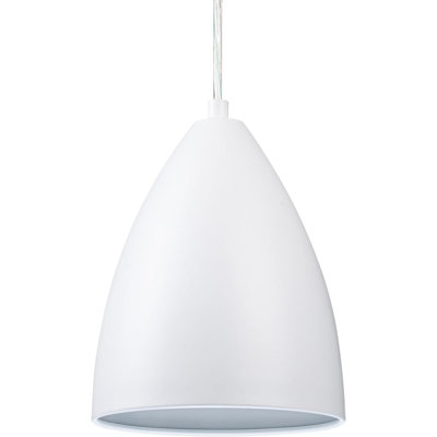 #61175-03-1,Adjustable 1LT Indoor Pendant,Metal Matte inside.7"Wx9"H.