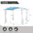 Metal Pergola with Canopy-81839536