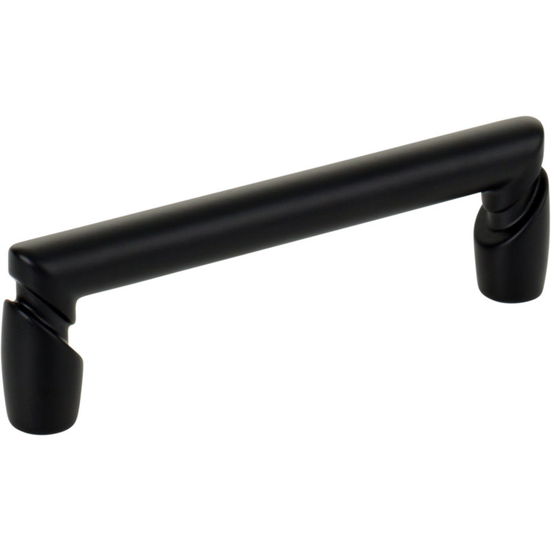Florham Bar Pull, Flat Black, 3 3/4" Center to Center