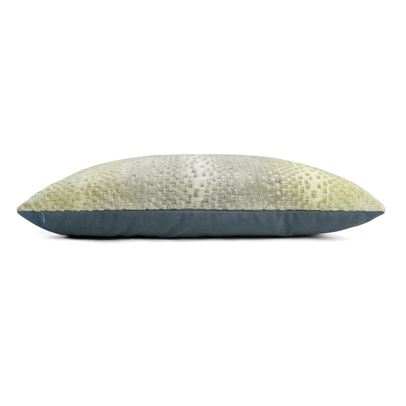 Staccato Square Woven Jacquard Pillow, 22"H x 22"W, Square, Cactus
