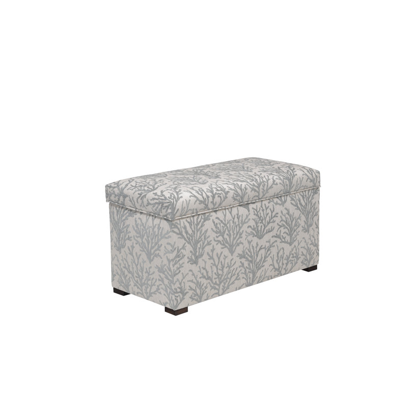 Banc de rangement Bagnall, Crème / taupe