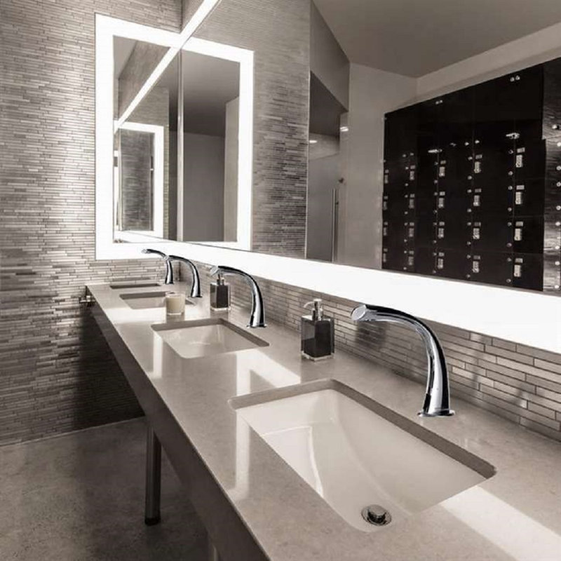 Bravat Commercial Automatic Electrical Sensor Faucet