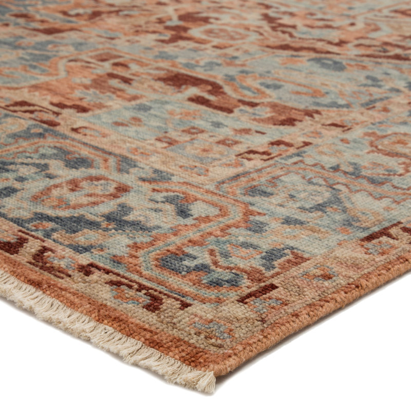 Inspirit Hand Knotted Wool Oriental Area Rug, Rectangle 7'10" x 10'10"