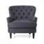Fauteuil club + repose-pieds idéal pour les patios extérieurs
