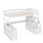Graettinger Kids Twin Loft Bed with Drawers-1221813582
