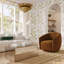Velvet Swivel Chair-381978660