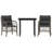 Latitude Run® Bistro Set With Cushions Poly Rattan-1849545648-1849545652-1851439216