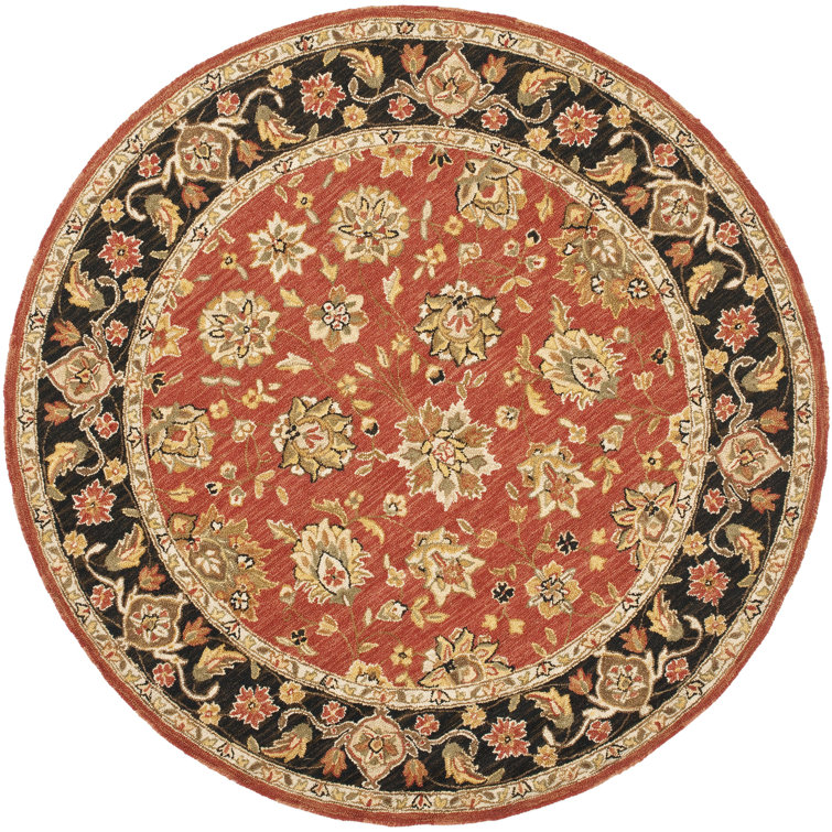 Tapis oriental en laine crocheté à la main Gruber