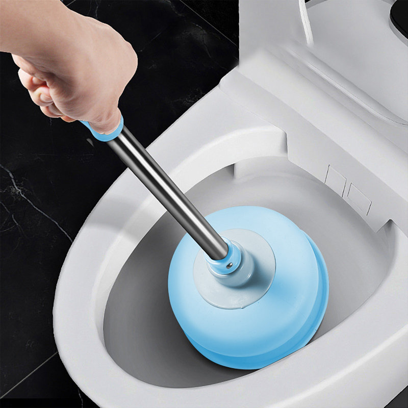 Toilette de toilette pour salle de bain, Bleu