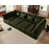 Velours côtelé vert sélectionné