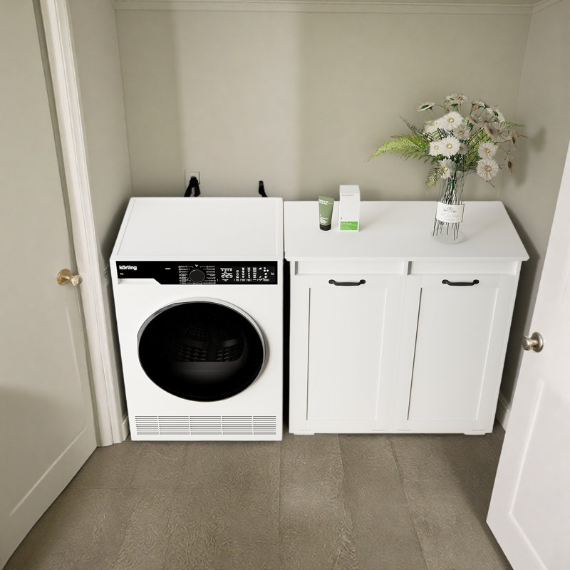 Laundry Cabinet With 2 Removable Liner Bags