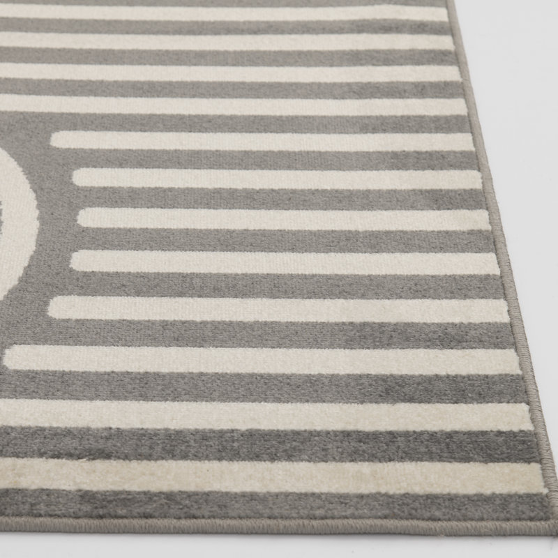 Henrikki Geometric Indoor / Outdoor Rug, Rectangle 9'10'' x 12'10''