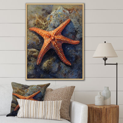 Étoile de mer Spinny I sur toile