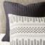 Literie 100% coton avec housse de couette boutonnée aux couleurs gris anthracite-118753983