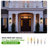 Black Dusk to Dawn Outdoor Wall Lantern with Dual Light Design