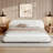 Boucle Fabric Upholstered Bed