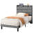 Modern Style Fabric Upholstered Bed XL Twin Size, Platform Bookshelf Bed With Power Outlets-664977269