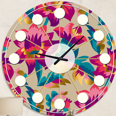 Horloge murale moderne Mid-Century