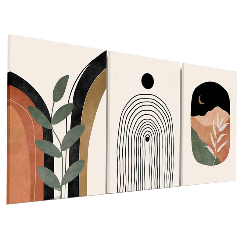 3 Piece Wrapped Canvas Print