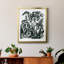 Encre Jungle IV, toile encadrée de qualité supérieure - prête à être accrochée-293974680-293974681