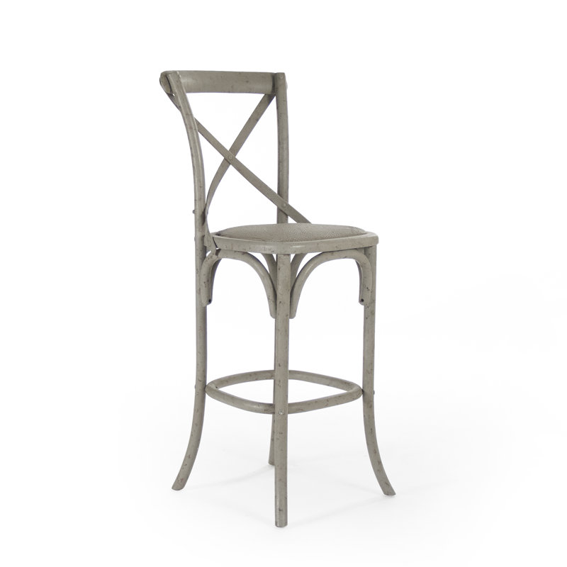 Parisienne Cafe 26" Counter Stool, Green, Counter Stool (26” Seat Height)