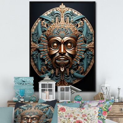 Native Force Mask II - reproduction sur toile