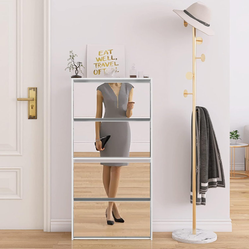 10 Pair Shoe Storage Cabinet