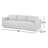 Calabrese Upholstered 90'' Sofa-88232178