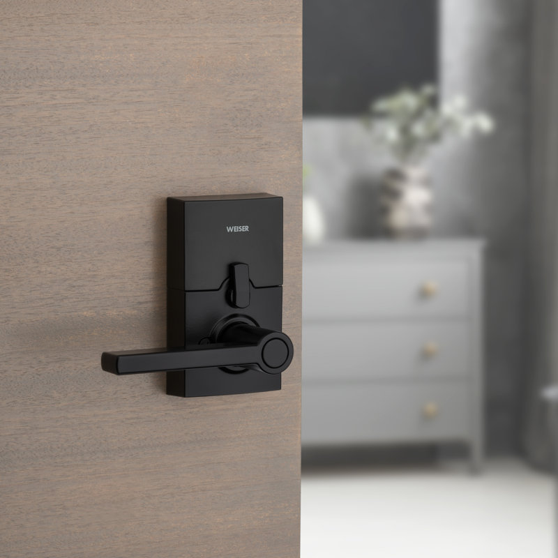 Serrure électronique Smartcode à 10 leviers, Noir mat