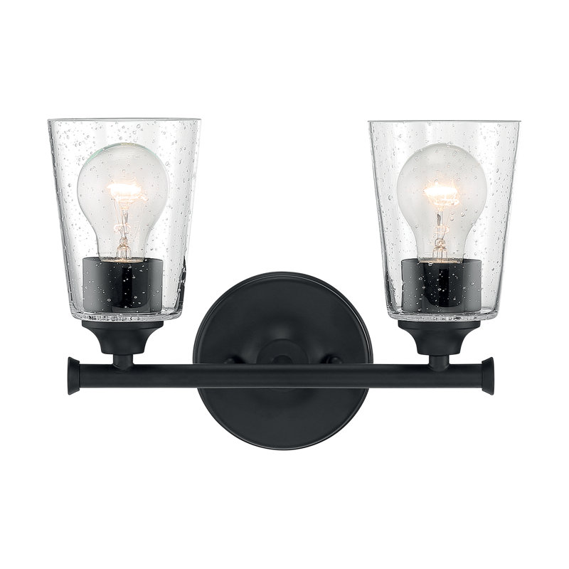 Weccacoe 2 - Light Dimmable Vanity Light, Matte Black