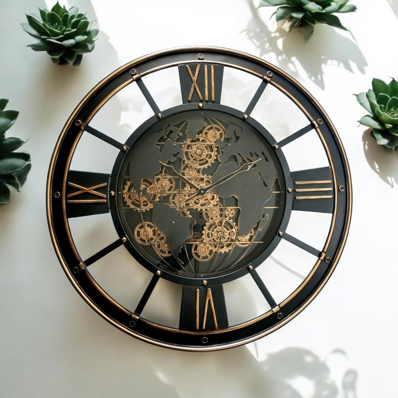 Edolia Metal Wall Clock