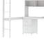 Lit mezzanine double avec bureau Briona Kids-2004959040