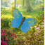 Piquet de jardin en métal 18,5 pouces-720388218