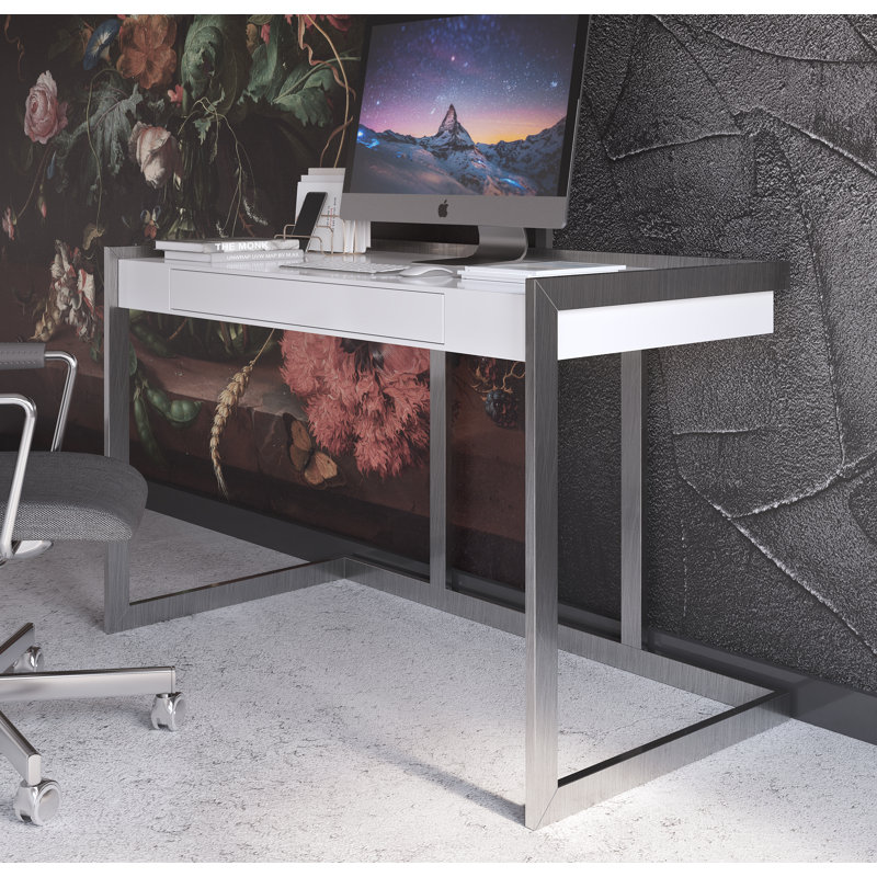 Anisten Metal Base Writing Desk