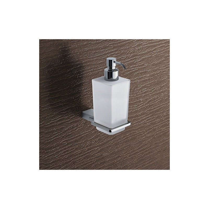 Distributeur de savon mural en verre Kansas