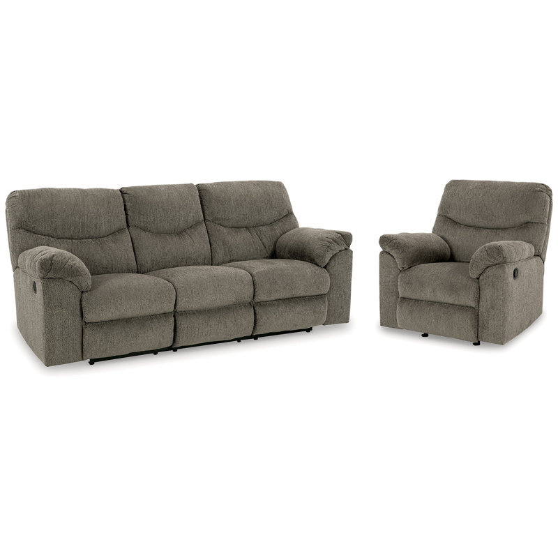 Canapé inclinable et fauteuil inclinable Alfons