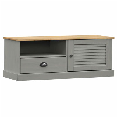 vidaXL TV Cabinet TV Unit Sideboard Cabinet TV Stand VIGO Solid Wood Pine