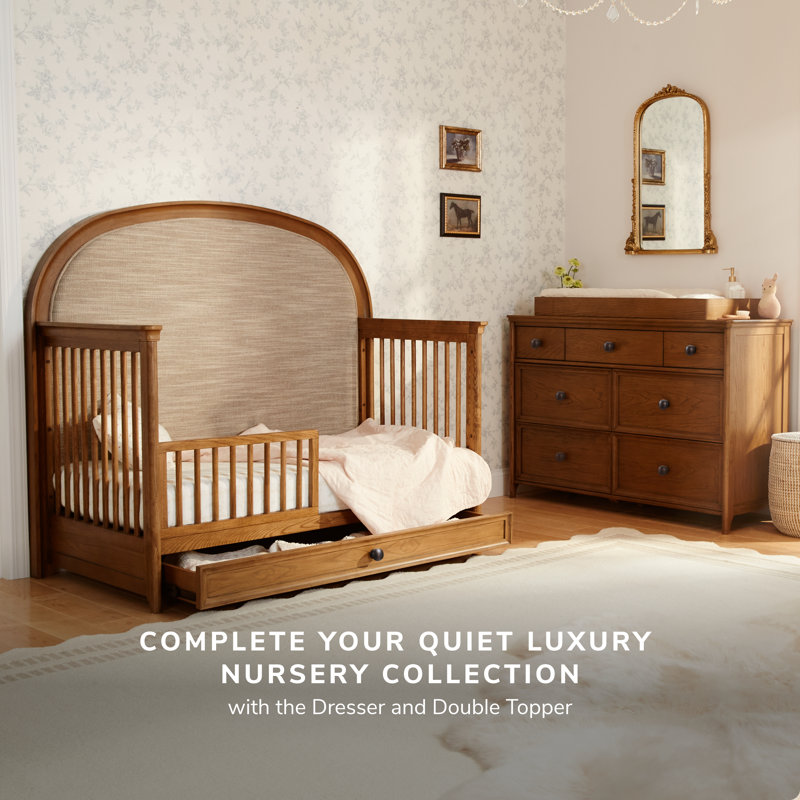 Maxi-Cosi Quiet Luxury 6-in-1 Convertible Crib with Toddler Bed/Daybed Conversion Kit