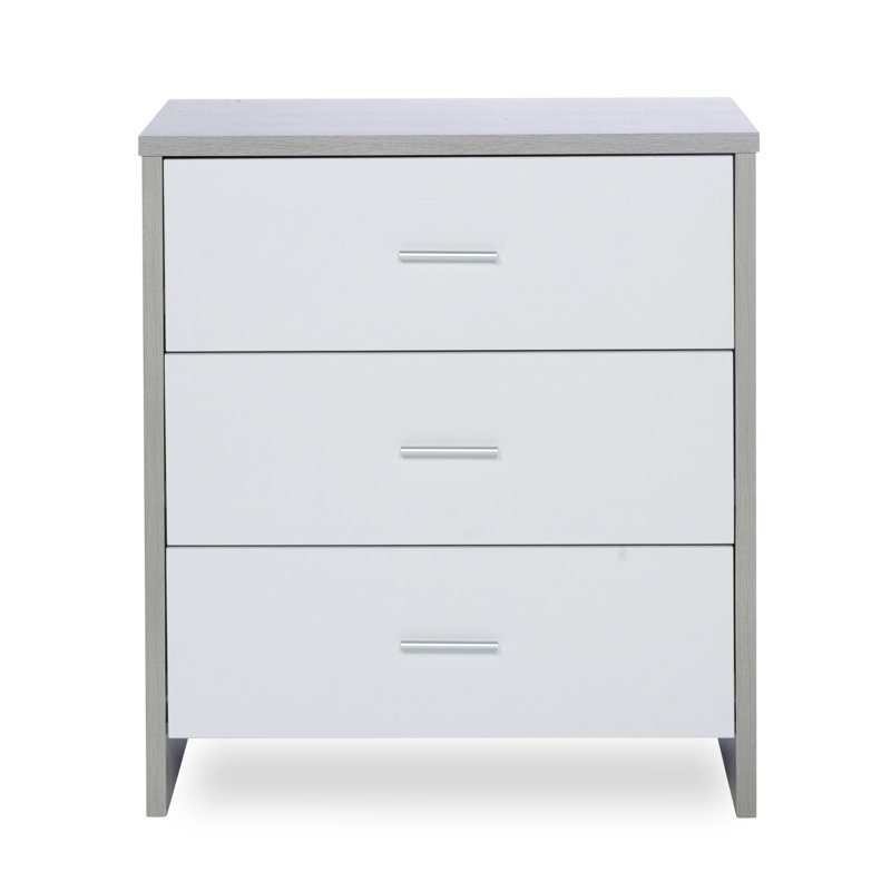 Pembrey Changing Unit / Chest, Ash Grey/White