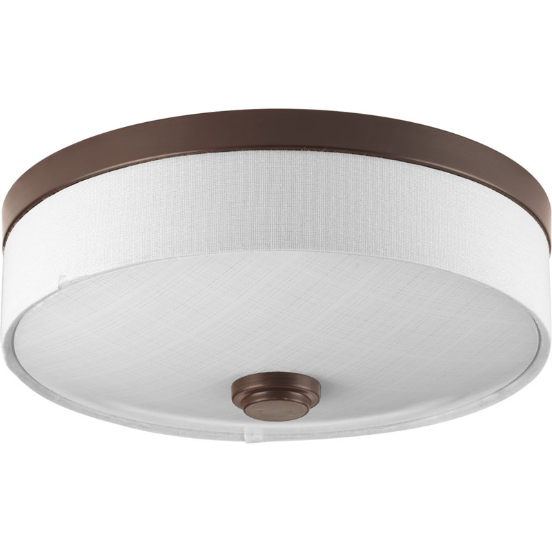 Gaurav LED Flush Mount, Antique Bronze