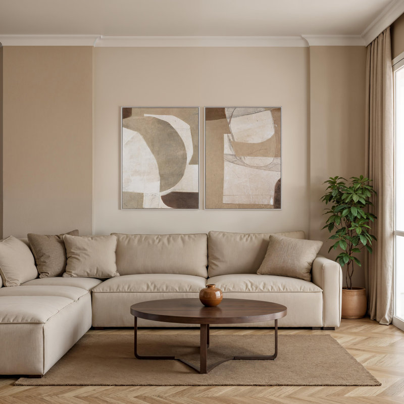 Alcea Canvas Art