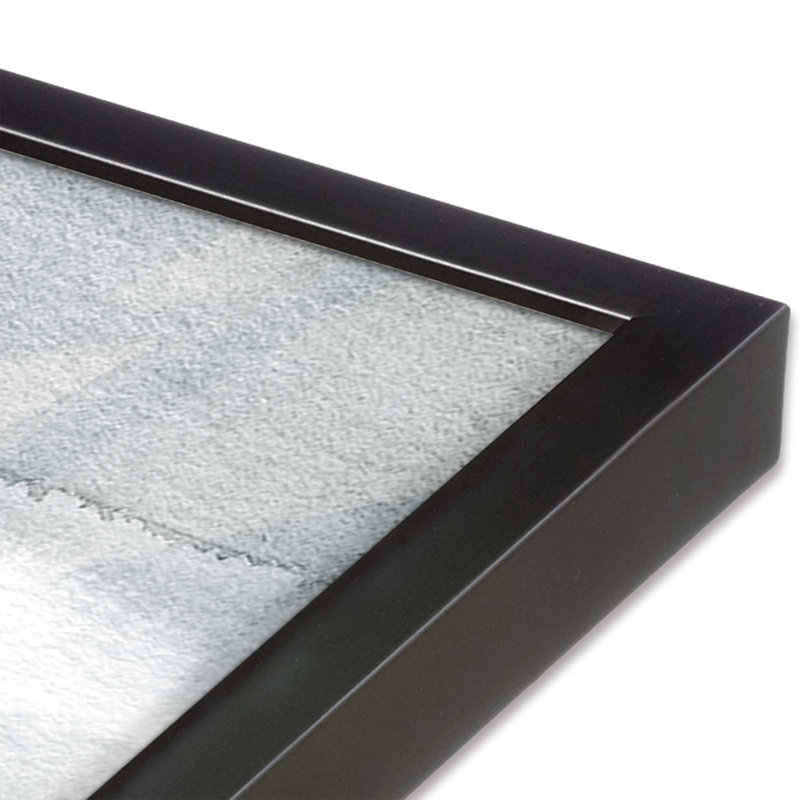 Doux dégradé à rayures II, H 15,25 po x l 12,25 po, Zinc patiné