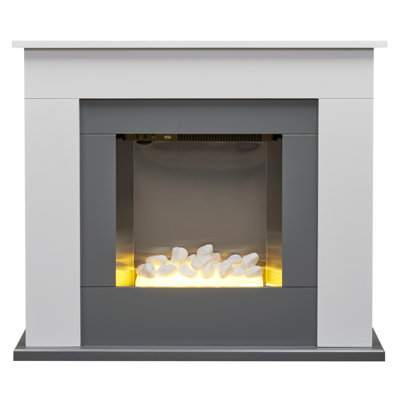 Adam 82.5 cm W Electric Fireplace with 6824 BTU