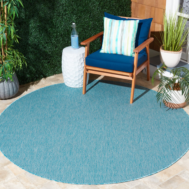 Tapis d'intérieur / extérieur Marquand Performance, Rond 6 pi 7 po