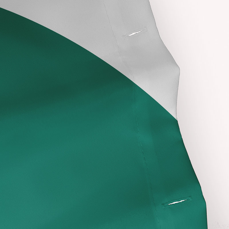 Rideau de douche synthétique Simple, Vert